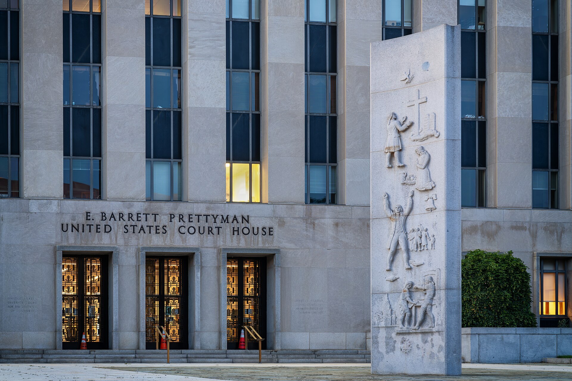 The E. Barrett Prettyman United States Courthouse in Washington, D.C., home of the U.S. Court of Appeals for the D.C. Circuit